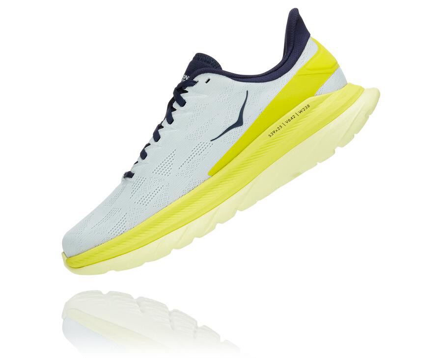 Hoka One One Running Shoes Mens White - Mach 4 - 74350HGSP